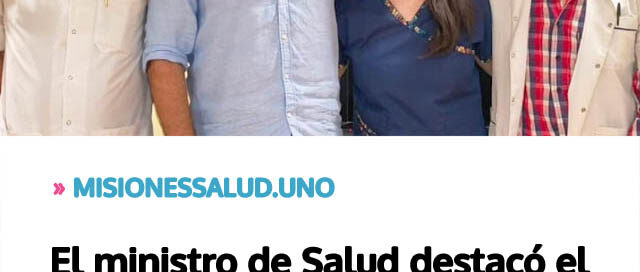 El ministro de Salud destacó el nuevo Directorio del Hospital Nivel III de Oberá