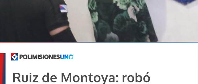 Ruiz de Montoya: robó e incendió el centro comunitario que lo asistía y fue detenido